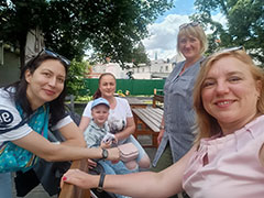 Díky podpoře Nadace Albatros poskytujeme podporu ukrajinským uprchlíkům v Opavě i ve Vítkově